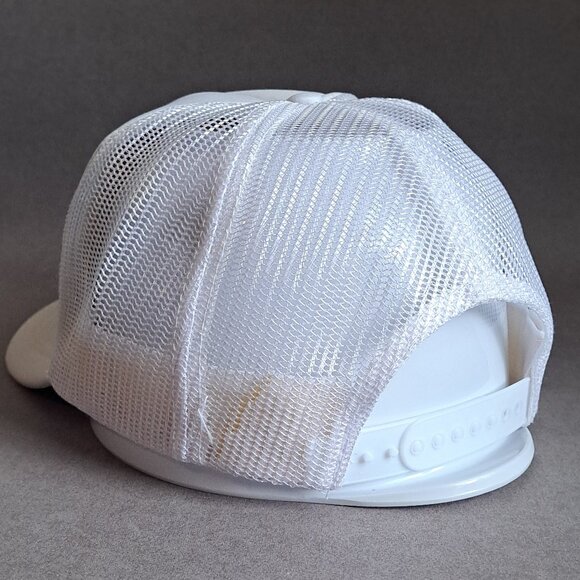 VINTAGE Carmel Sea Otter Patch USED Hat (White, Snapback, California) - Picture 3 of 8